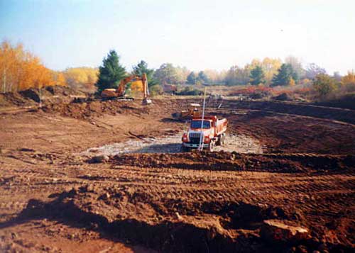 Nebel Construction Landscaping Pond
