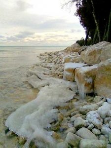 Door County Shoreline Protection with Armor Stone by Nebel Construction